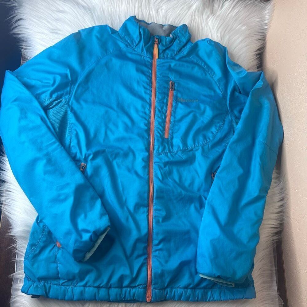 Marmot Lined Windbreaker Jacket Size Small